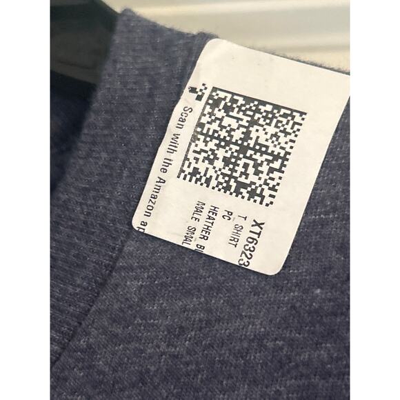 NWT Dark Gray Graphic T Shirt with TIM on Front Crew Neck Men's Size Small - Picture 2 of 5